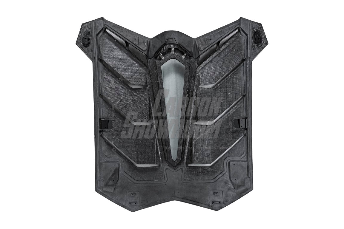 Aero Republic Lamborghini LP700 Upgrade SVJ Carbon Fiber Rear Deck Lid Cover - Performance SpeedShop
