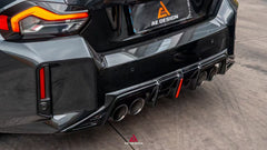 BMW M2C M2 G87 2023-ON with Aftermarket Parts - Rear Diffuser & Canards ABS from?ArmorExtend
