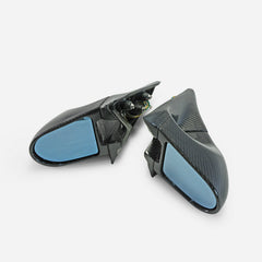 Nissan R32 Skyline GTR 1989 1990 1991 1992 1993 1994 & R32 Skyline GTS 1989 1990 1991 1992 1993 1994 with Aftermarket Parts - GND-R Style Mirror (Right Hand Drive Vehicle) Carbon Fiber / FRP from EPR USA