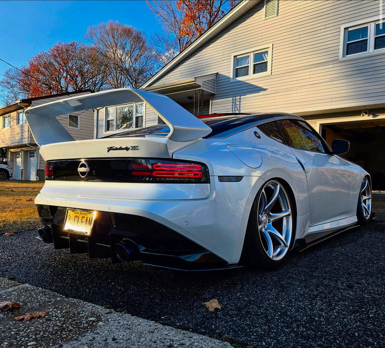 Nissan Z 400Z RZ34 Fairlady 2022-ON with Aftermarket Parts - Rear Spoiler Wing Carbon Fiber / FRP from PROJECT WIDEBODY
