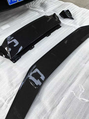 Lamborghini Huracan Tecnica Performante Evo LP610 LP580 2015 2016 2017 2018 2019 2020 2021 2022 2023 2024 with Aftermarket Parts - Tecnica Style Rear Wing Dry Pre-preg Carbon Fiber from Aero Republic