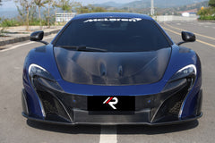 McLaren 650S MP4-12C 2012 2013 2014 2015 2016 with Aftermarket Parts - 675LT Style Front Bumper Carbon Fiber / FRP from Aero Republic