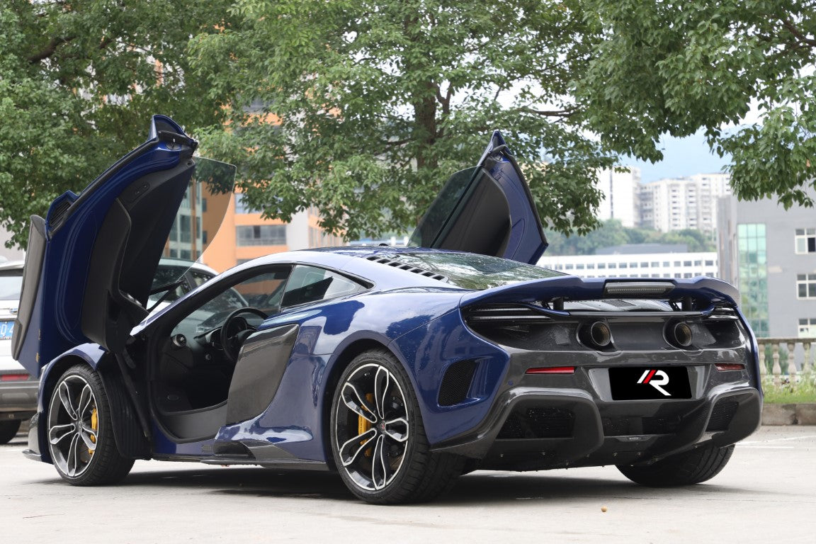 McLaren 650S MP4-12C 2012 2013 2014 2015 2016 with Aftermarket Parts - 675LT Style Full Body Kit Carbon Fiber / FRP from Aero Republic