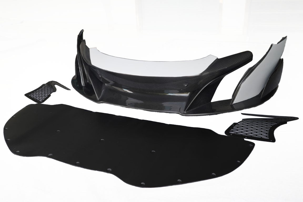 McLaren 650S MP4-12C 2012 2013 2014 2015 2016 with Aftermarket Parts - 675LT Style Front Bumper Carbon Fiber / FRP from Aero Republic