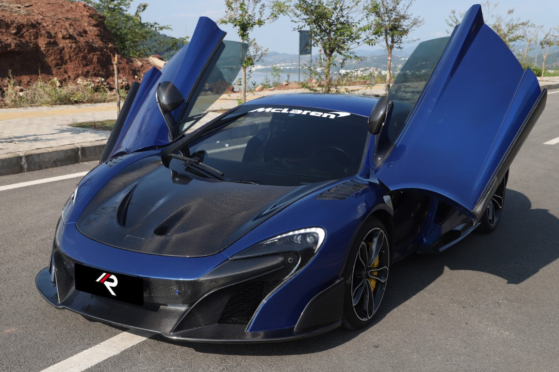 McLaren 650S MP4-12C 2012 2013 2014 2015 2016 with Aftermarket Parts - 675LT Style Full Body Kit Carbon Fiber / FRP from Aero Republic