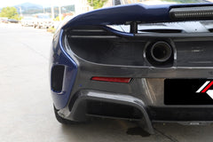 McLaren 650S MP4-12C 2012 2013 2014 2015 2016 with Aftermarket Parts - 675LT Style Rear Bumper Carbon Fiber / FRP from Aero Republic