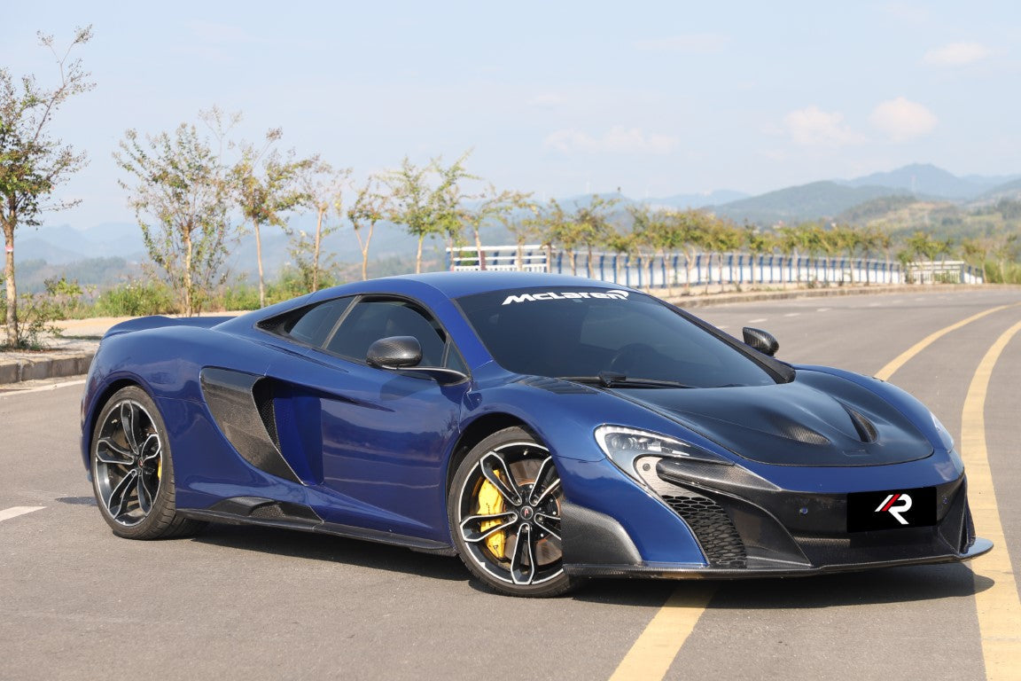 McLaren 650S MP4-12C 2012 2013 2014 2015 2016 with Aftermarket Parts - 675LT Style Side Vents Carbon Fiber / FRP from Aero Republic