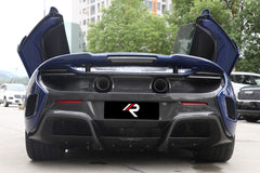 McLaren 650S MP4-12C 2012 2013 2014 2015 2016 with Aftermarket Parts - 675LT Style Rear Spoiler Carbon Fiber / FRP from Aero Republic