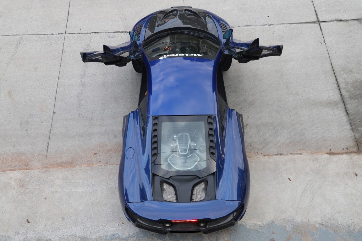 McLaren 650S MP4-12C 2012 2013 2014 2015 2016 with Aftermarket Parts - 675LT Style Rear Spoiler Carbon Fiber / FRP from Aero Republic
