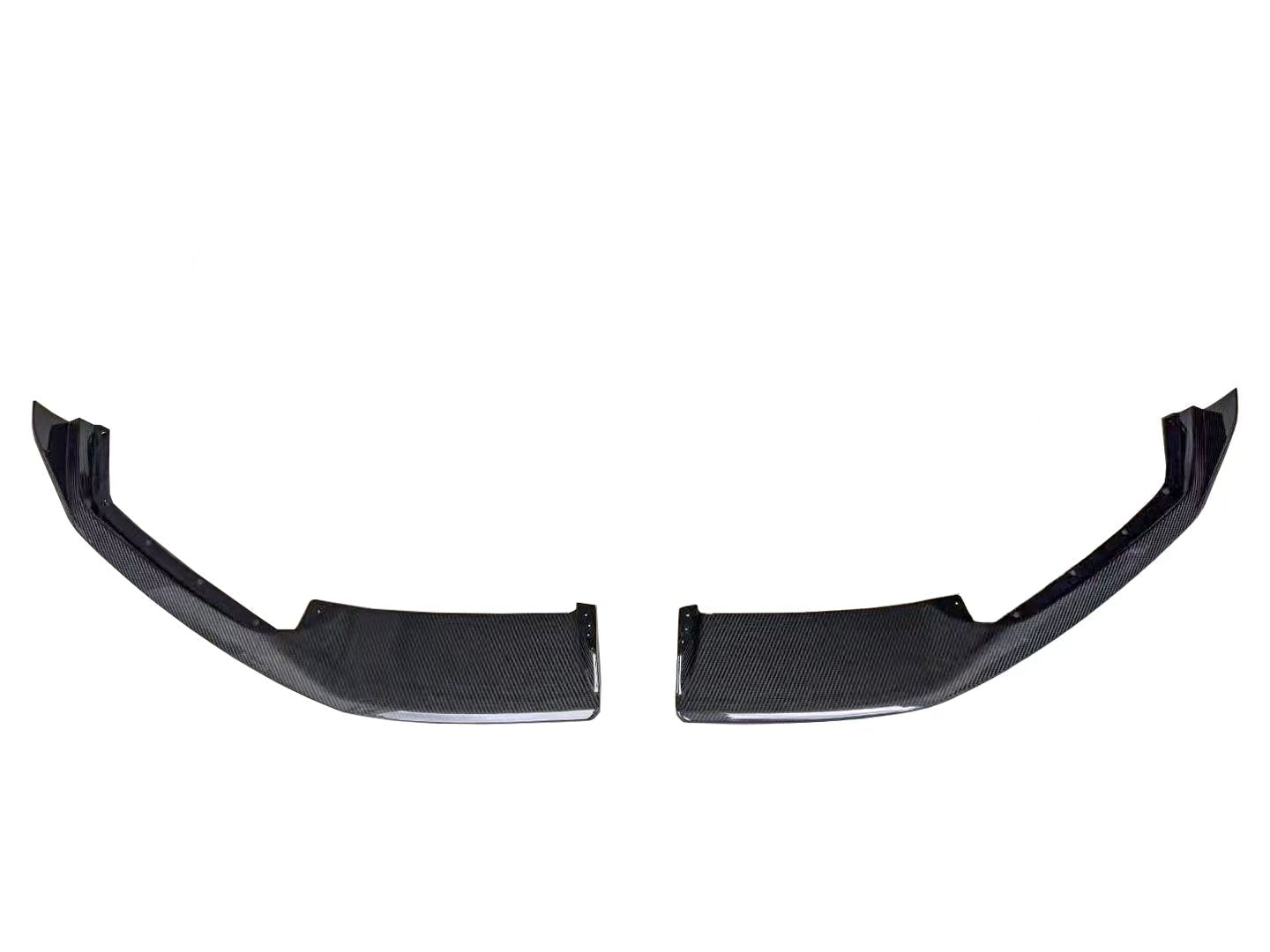 Chevrolet C8 Corvette Base 2020-ON with Aftermarket Parts - AD Style Front Lip Carbon Fiber from Aero Republic