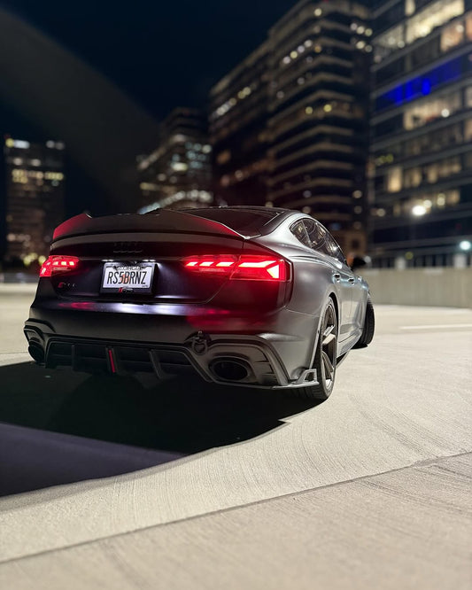 Aero Republic Carbon Fiber Rear Spoiler AR Style for Audi A5 S5 RS5 B9 B9.5 2017-ON