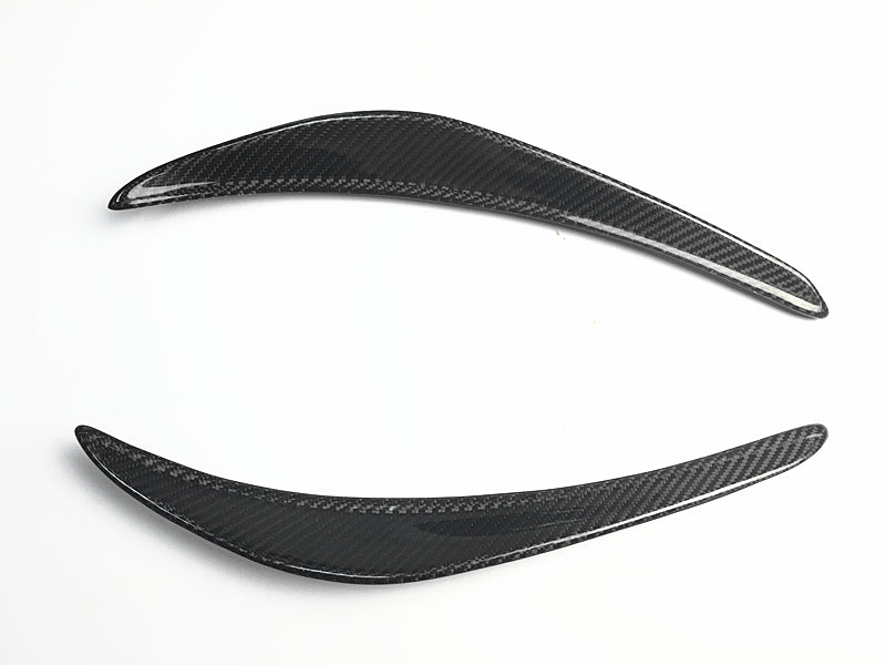 Audi R8 Gen 1 V8 V10 2006 2007 2008 2009 2010 2011 2012 2013 2014 2015 with Aftermarket Parts - Front Canards Carbon Fiber from Aero Republic