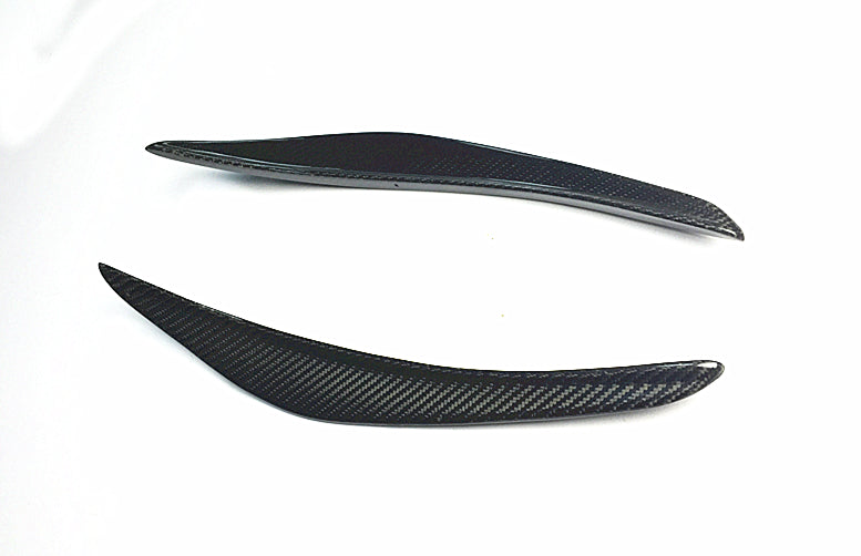 Audi R8 Gen 1 V8 V10 2006 2007 2008 2009 2010 2011 2012 2013 2014 2015 with Aftermarket Parts - Front Canards Carbon Fiber from Aero Republic