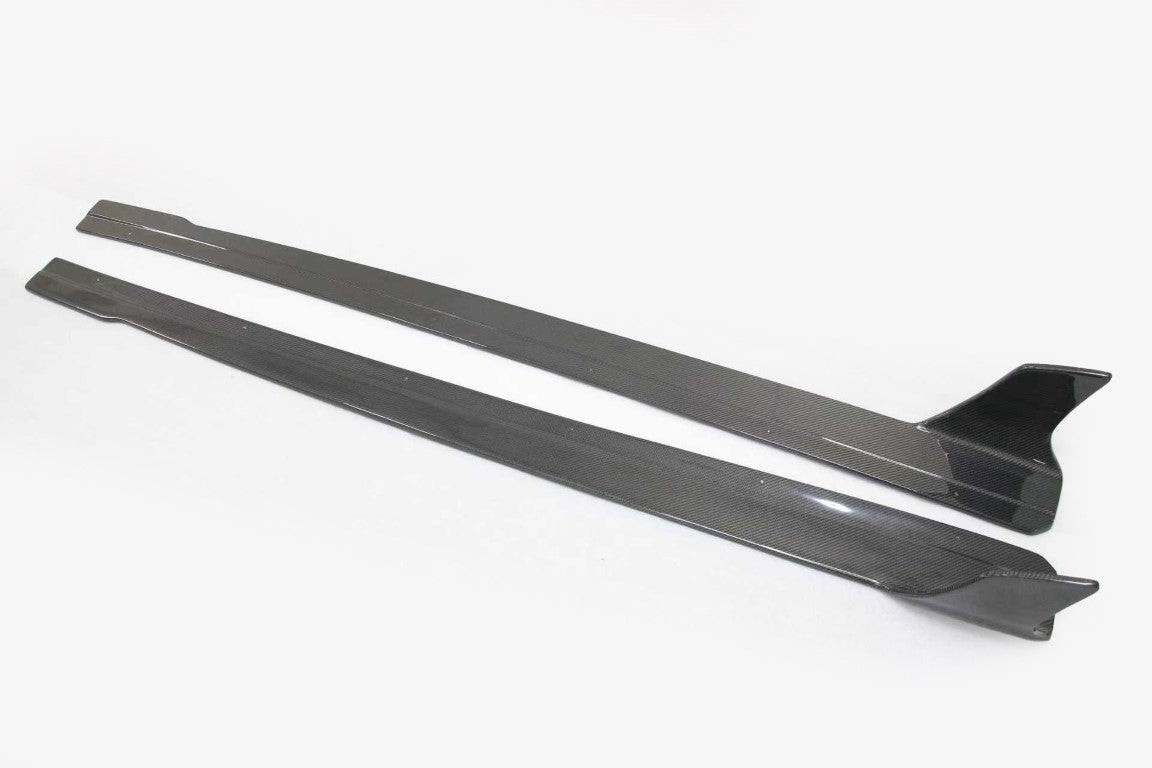 Audi R8 Gen 1 V8 V10 2008 2009 2010 2011 2012 2013 2014 2015 with Aftermarket Parts - Side Skirts Carbon Fiber from Aero Republic
