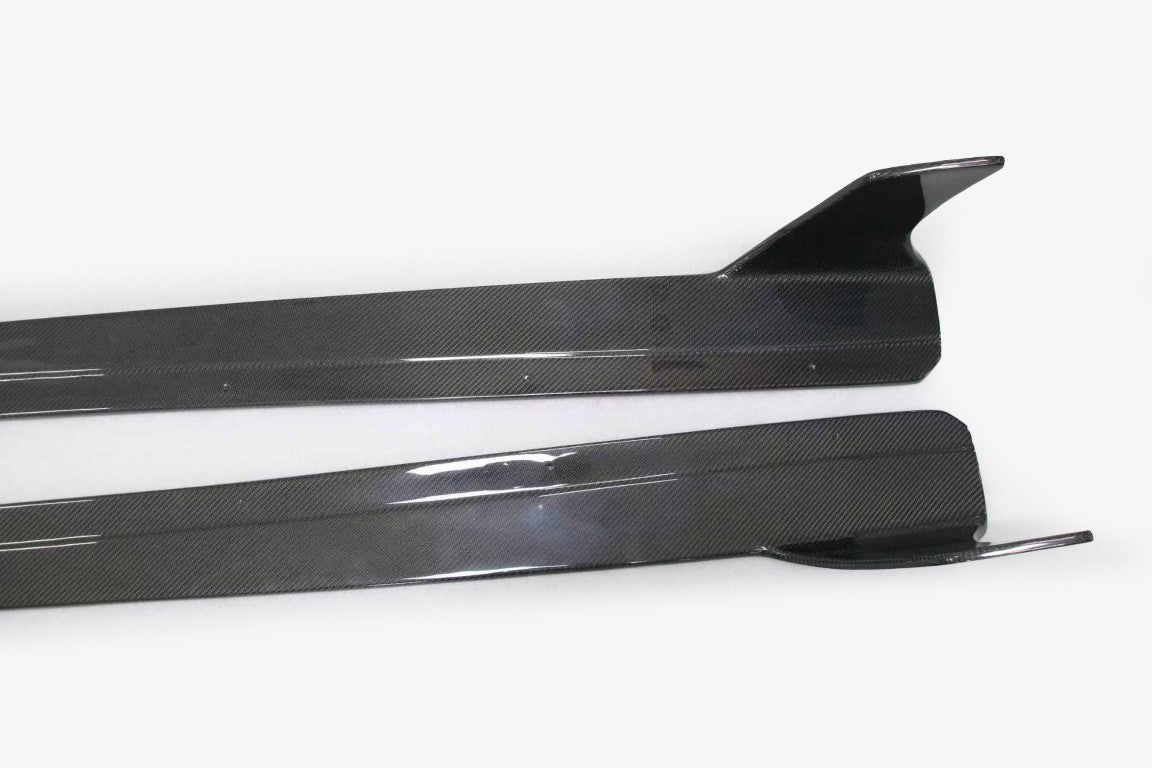 Audi R8 Gen 1 V8 V10 2008 2009 2010 2011 2012 2013 2014 2015 with Aftermarket Parts - Side Skirts Carbon Fiber from Aero Republic
