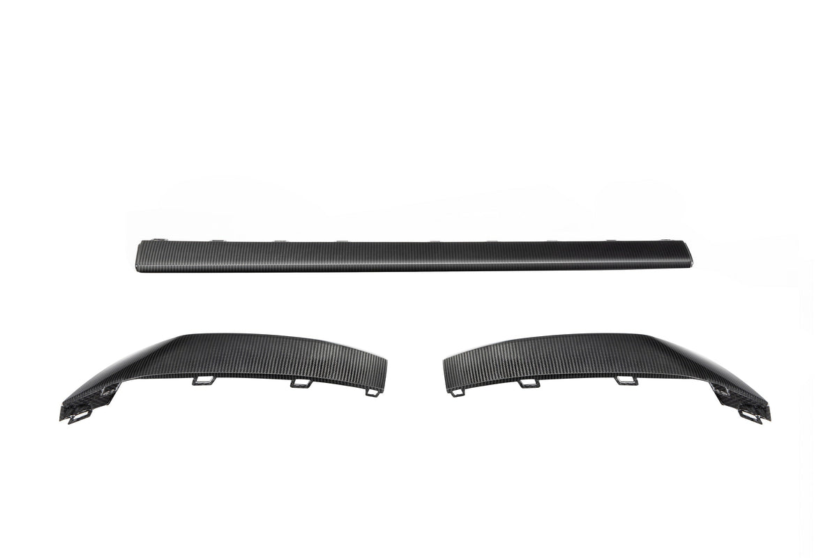 Audi RS3 8Y.5 Facelift 2025-ON with Aftermarket Parts - OEM Style Rear Diffuser Outer Trim Dry Pre-preg Carbon Fiber from Aero Republic