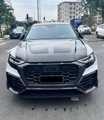Audi RSQ8 SQ8 Q8 2020-ON with Aftermarket Parts - Hood Dry Pre-preg Carbon Fiber from Aero Republic