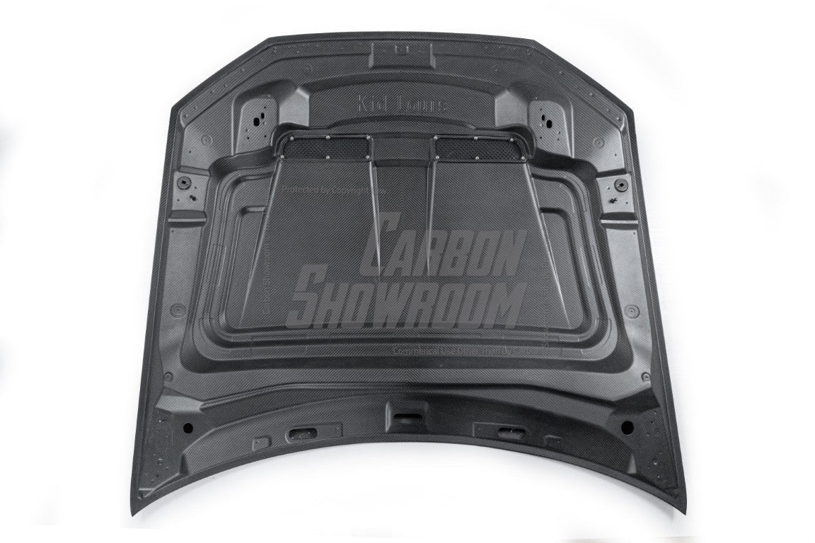 Audi RSQ8 SQ8 Q8 2020-ON with Aftermarket Parts - Hood Dry Pre-preg Carbon Fiber from Aero Republic