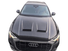 Audi RSQ8 SQ8 Q8 2020-ON with Aftermarket Parts - Hood Dry Pre-preg Carbon Fiber from Aero Republic