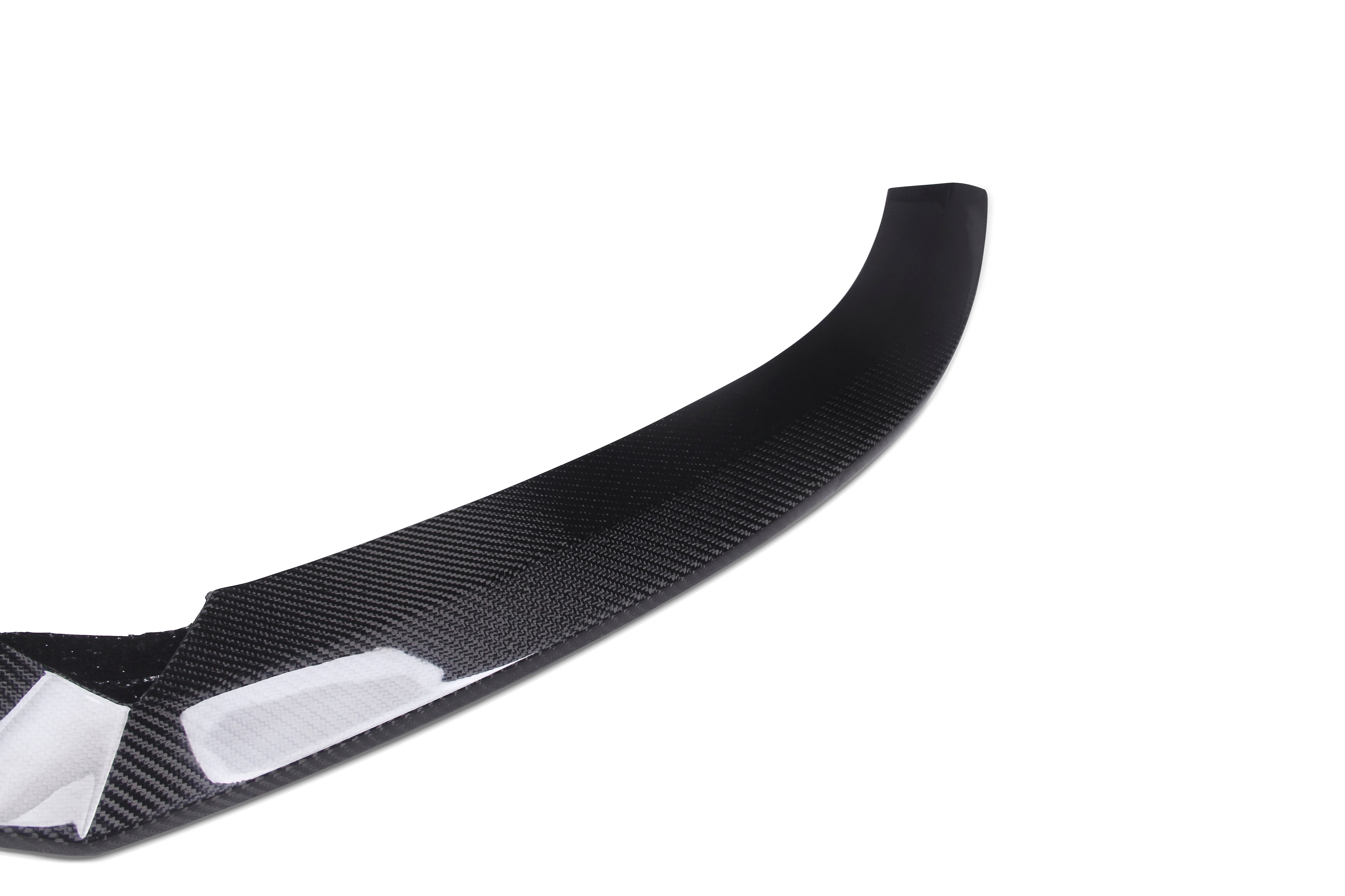 Audi S3 A3 8V 2014 2015 2016 with Aftermarket Parts - R Style Front Lip Carbon Fiber from Aero Republic