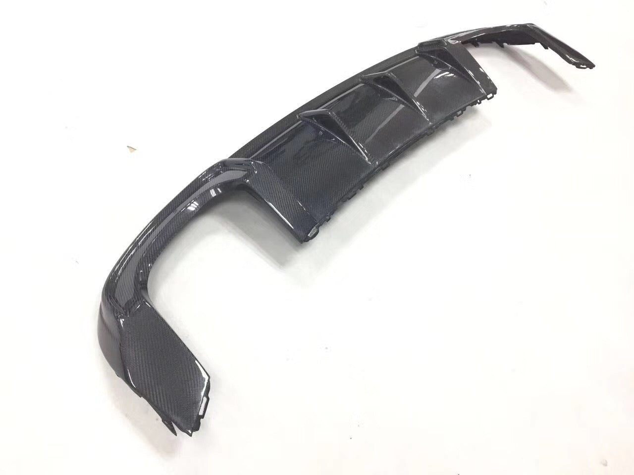 Audi S3 A3 S bumper (with S bumper) 8.5V 2017 2018 2019 2020 with Aftermarket Parts - Rear Diffuser Carbon Fiber from Aero Republic