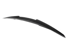 Audi S4 A4 B8 B8.5 Sedan 2009 2010 2011 2012 2013 2014 2015 2016 with Aftermarket Parts - M4 Style Rear Lip Spoiler Carbon Fiber from Aero Republic