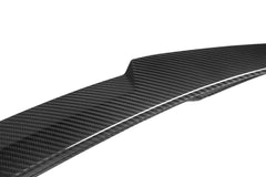 Audi S4 A4 B8 B8.5 Sedan 2009 2010 2011 2012 2013 2014 2015 2016 with Aftermarket Parts - M4 Style Rear Lip Spoiler Carbon Fiber from Aero Republic