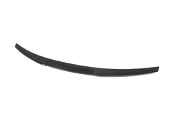 Audi S4 A4 B8 B8.5 Sedan 2009 2010 2011 2012 2013 2014 2015 2016 with Aftermarket Parts - M4 Style Rear Lip Spoiler Carbon Fiber from Aero Republic