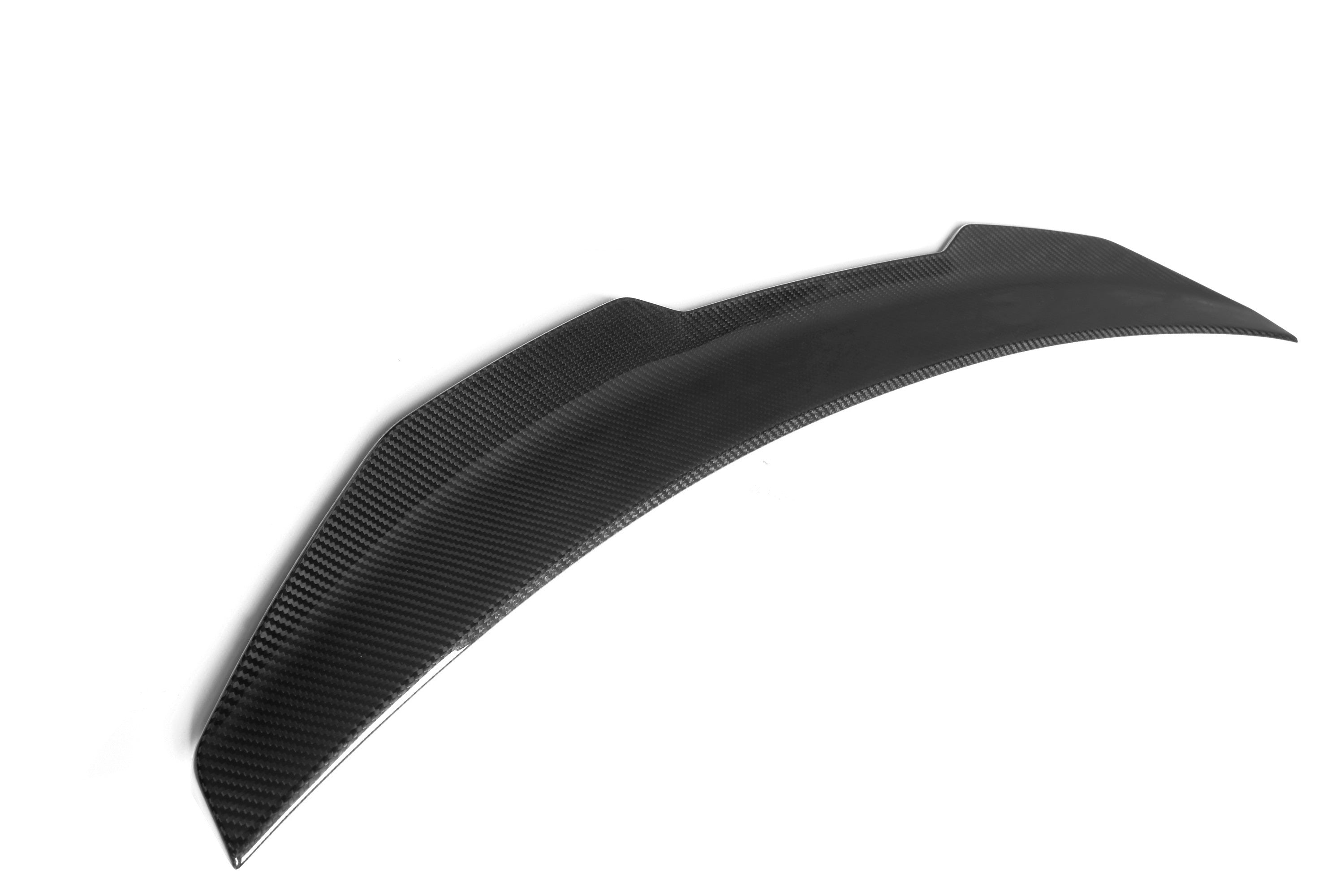 Audi S4 A4 B8 B8.5 Sedan 2009 2010 2011 2012 2013 2014 2015 2016 with Aftermarket Parts - PSM Style Rear Lip Spoiler?Carbon Fiber from Aero Republic