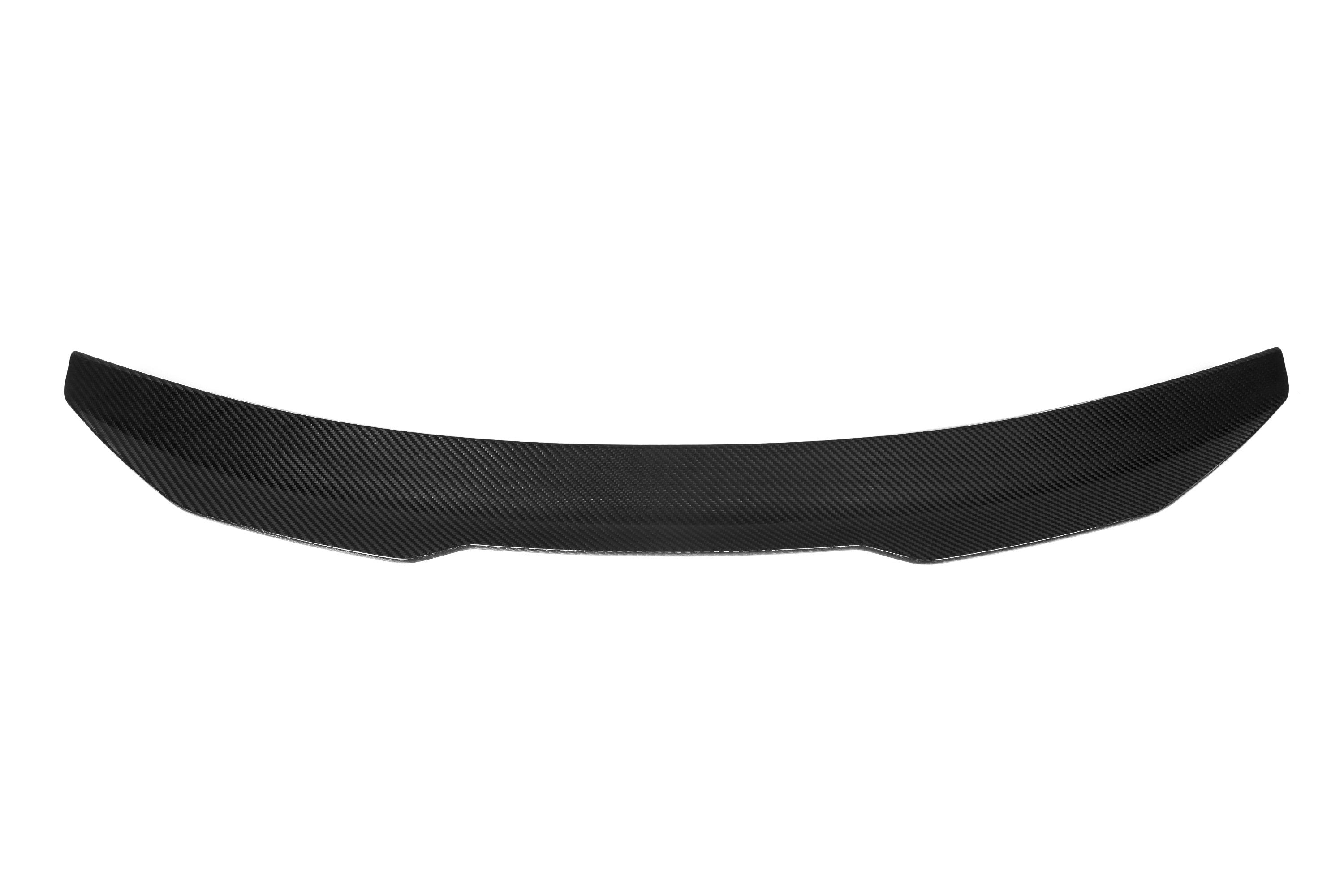 Audi S4 A4 B8 B8.5 Sedan 2009 2010 2011 2012 2013 2014 2015 2016 with Aftermarket Parts - PSM Style Rear Lip Spoiler?Carbon Fiber from Aero Republic