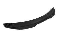 Audi S4 A4 B8 B8.5 Sedan 2009 2010 2011 2012 2013 2014 2015 2016 with Aftermarket Parts - PSM Style Rear Lip Spoiler?Carbon Fiber from Aero Republic