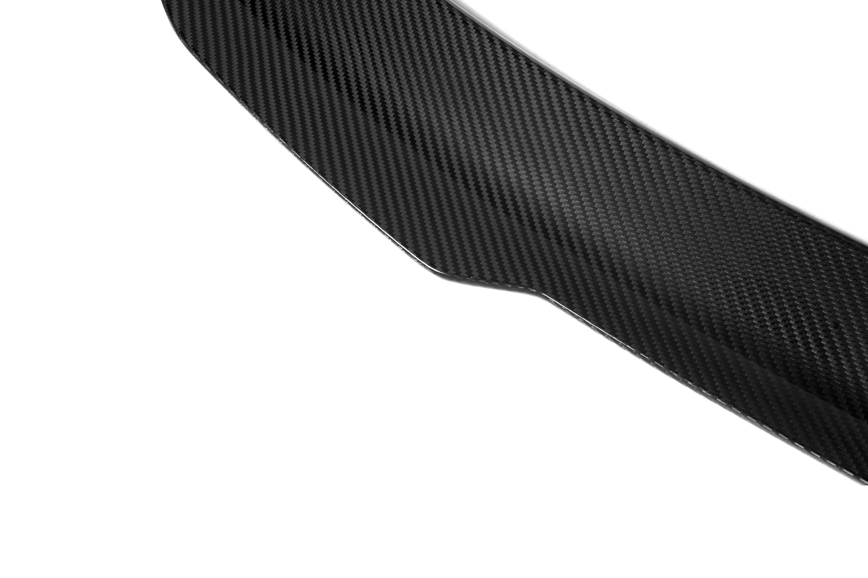 Audi S4 A4 B8 B8.5 Sedan 2009 2010 2011 2012 2013 2014 2015 2016 with Aftermarket Parts - PSM Style Rear Lip Spoiler?Carbon Fiber from Aero Republic