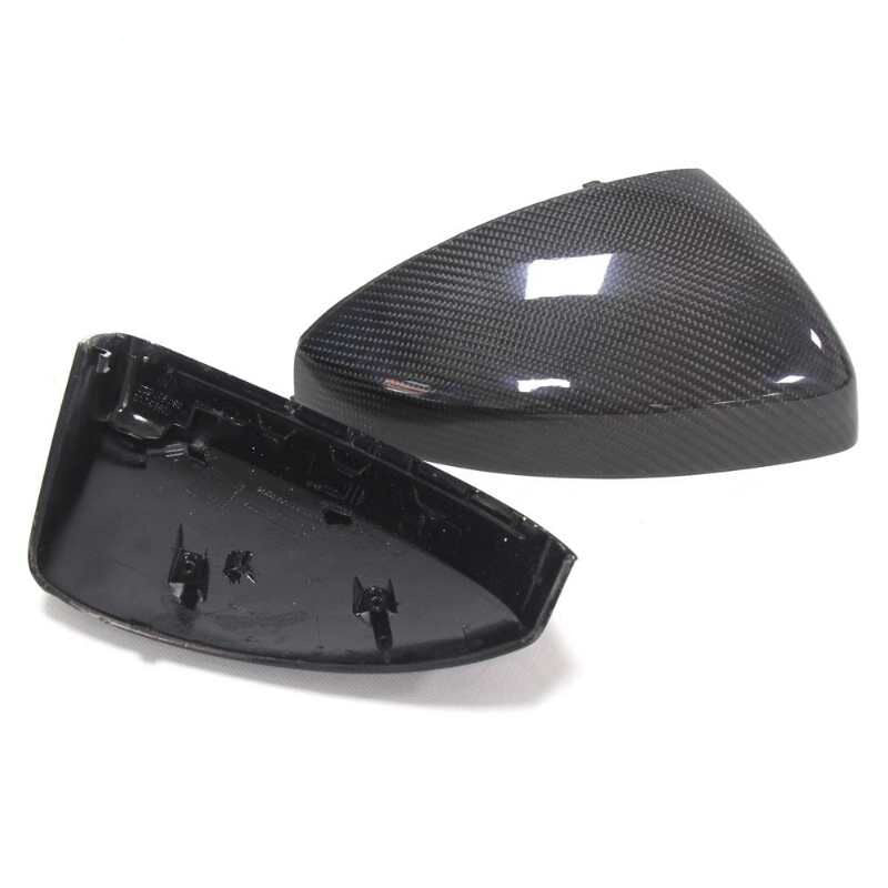 Audi TTRS TTS MK3 8S 2016 2017 2018 2019 2020 2021 2022 2023 (Fits Both facelift & Pre-facelift) with Aftermarket Parts - Replacement Mirror Cap Carbon Fiber from Aero Republic