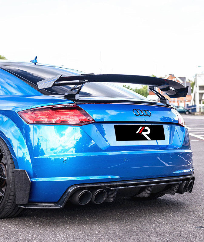 Audi TTRS TTS MK3 8S Pre-facelift (not compatible with base TT) 2017 2018 2019 with Aftermarket Parts - AP Style Rear Wing Carbon Fiber from Aero Republic