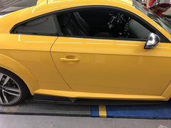 Audi TTRS TTS MK3 8S Pre-facelift (not compatible with base TT) 2017 2018 2019 with Aftermarket Parts - AP Style Side Skirts Carbon Fiber from Aero Republic