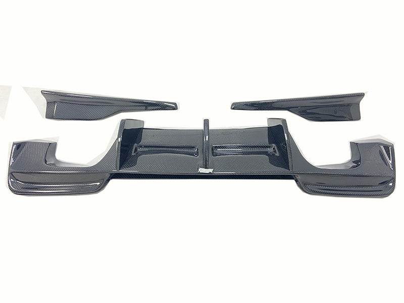 BMW 1M E82 2011 with Aftermarket Parts - R Style Rear Diffuser & Canards Carbon Fiber from Aero Republic