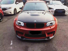 BMW 1M E82 2011 with Aftermarket Parts - R Style Front Lip Carbon Fiber from Aero Republic