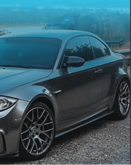 BMW 1M E82 2011 with Aftermarket Parts - R Style Side Skirts Carbon Fiber from Aero Republic