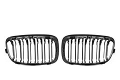 BMW 1 Series 135i 125i 118i 116i 114i 125d 120d 118d 116d 114d F20 Pre-LCI 2012 2013 2014 with Aftermarket Parts - Dual Slat Front Kidney Grill Pre-preg Carbon Fiber from Aero Republic