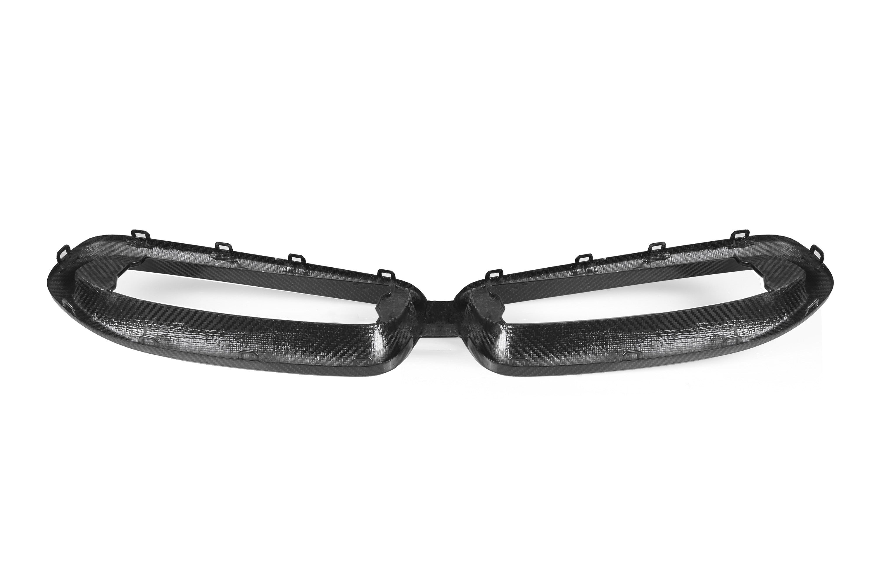 BMW 2 Series M240 230 G42 2022 2023 2024 with Aftermarket Parts - OE Style Front Grill Frame Pre-preg Carbon Fiber from Aero Republic