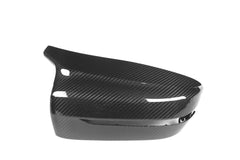 BMW 2 Series 230 G42 2022-ON (Left Hand Drive Only) with Aftermarket Parts - F9X Style / LHD Replacement Mirror Caps Dry Pre-preg Carbon Fiber from Aero Republic