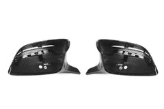 BMW 2 Series 230 G42 2022-ON (Left Hand Drive Only) with Aftermarket Parts - F9X Style / LHD Replacement Mirror Caps Dry Pre-preg Carbon Fiber from Aero Republic