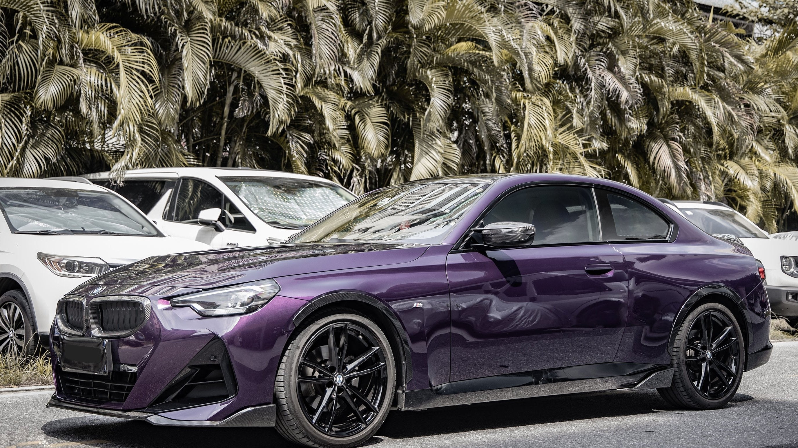 BMW 2 Series M240 230 G42 2022 2023 2024 with Aftermarket Parts - MP Style Wheel Arches?Pre-preg Carbon Fiber / FRP from Aero Republic