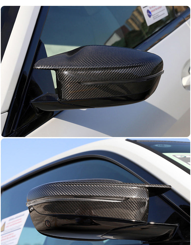 BMW 3 Series M340 G20 LCI 2023-ON RHD (Right Hand Drive Only) with Aftermarket Parts - OE Style Replacement Mirror Caps Pre-preg Carbon Fiber from Aero Republic