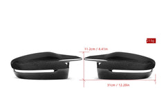BMW 3 Series M340 G20 LCI 2023-ON RHD (Right Hand Drive Only) with Aftermarket Parts - OE Style?Replacement Mirror Caps Pre-preg Carbon Fiber from Aero Republic
