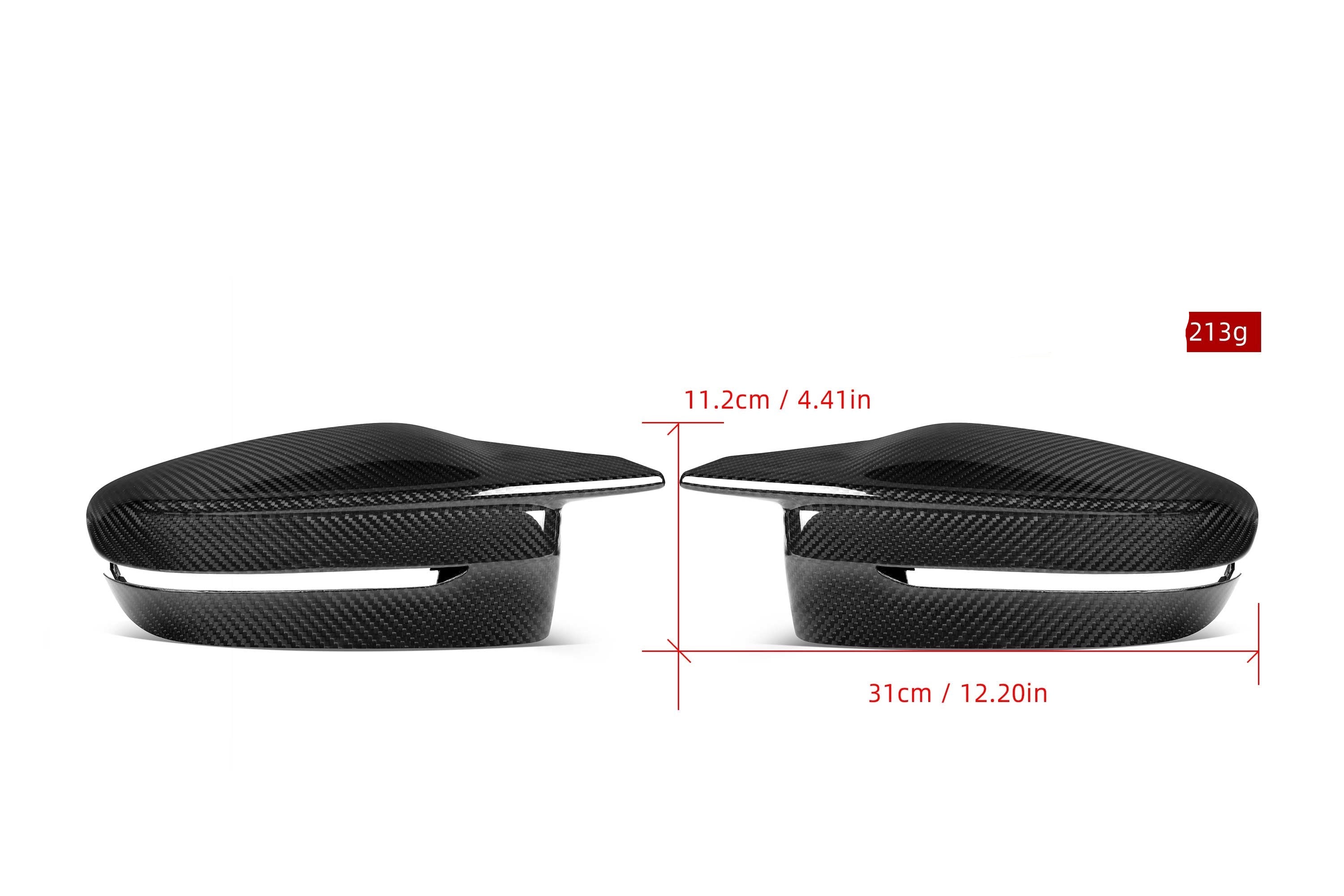 BMW 3 Series M340 G20 LCI 2023-ON RHD (Right Hand Drive Only) with Aftermarket Parts - OE Style?Replacement Mirror Caps Pre-preg Carbon Fiber from Aero Republic