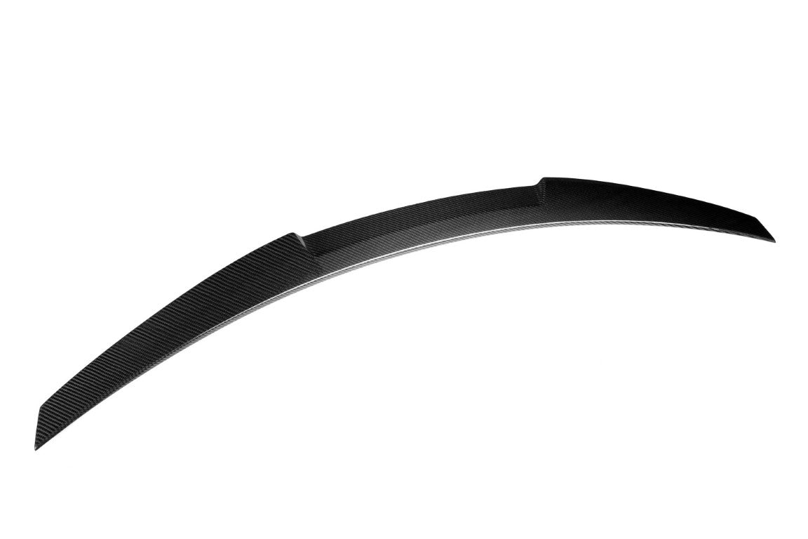 BMW 2 Series M240 M235 230 228 F22 2014 2015 2016 2017 2018 2019 2020 with Aftermarket Parts - M4 Style Rear Lip Spoiler Pre-preg Carbon Fiber from Aero Republic