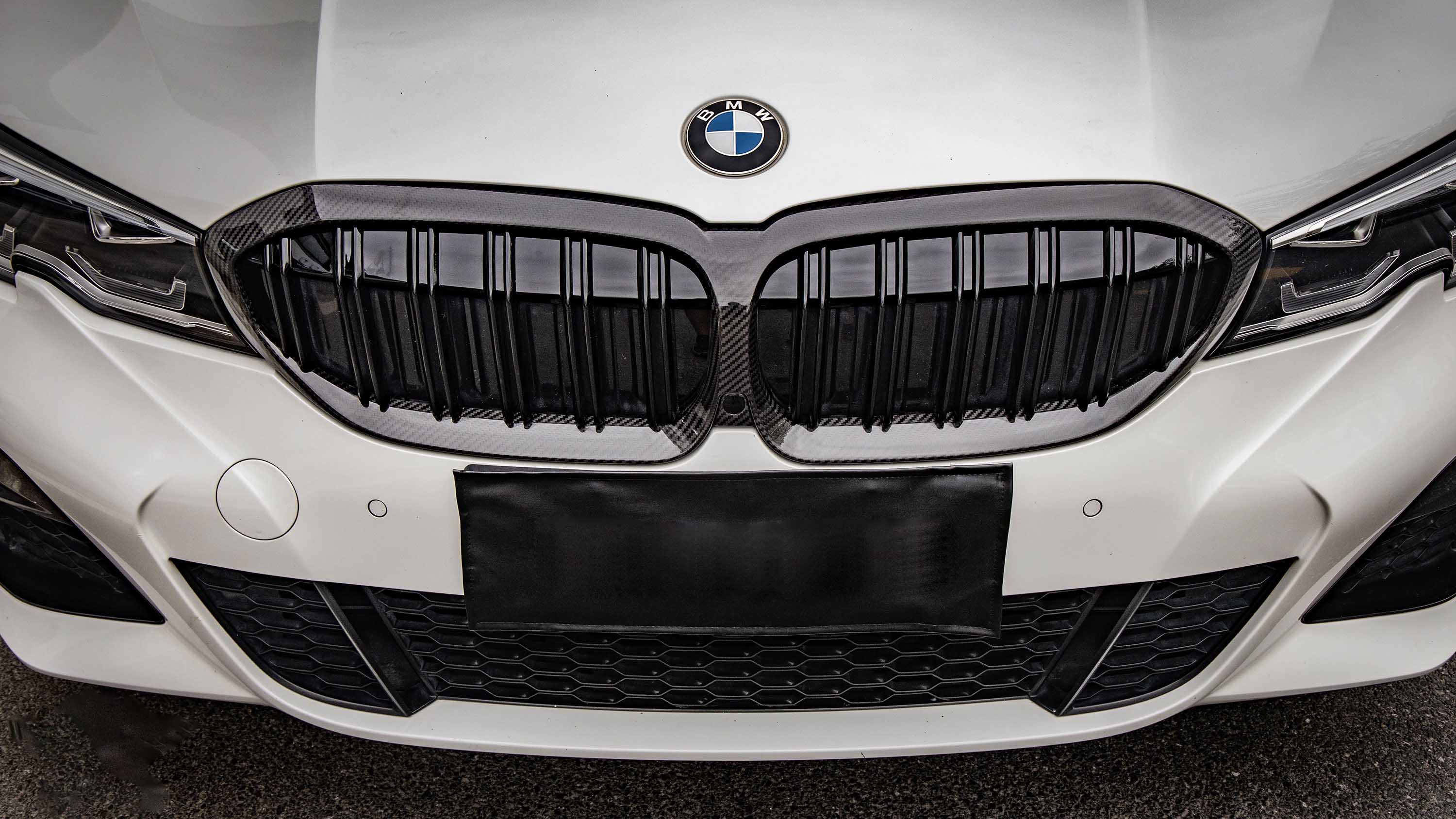 BMW 3 Series M340 330 320 G20 G21 Pre-LCI 2019 2020 2021 2022?with Aftermarket Parts - Dual Slat Front Kidney Grill ABS?from Aero Republic