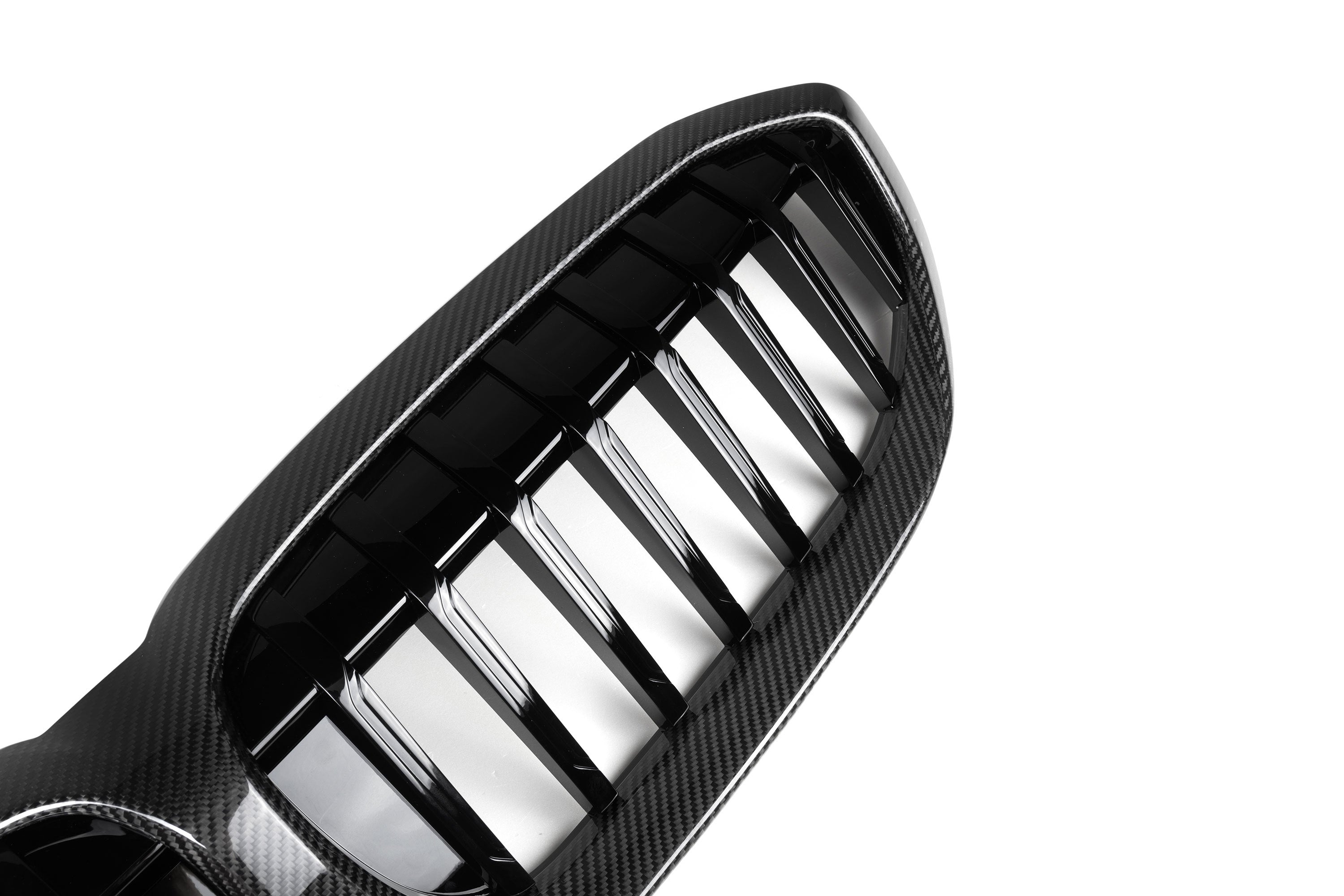 BMW 3 Series M340 330 320 G20 G21 Pre-LCI 2019 2020 2021 2022?with Aftermarket Parts - Single Slat Front Kidney Grill Pre-preg Carbon Fiber?from Aero Republic