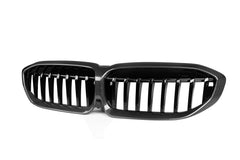 BMW 3 Series M340 330 320 G20 G21 Pre-LCI 2019 2020 2021 2022?with Aftermarket Parts - Single Slat Front Kidney Grill Pre-preg Carbon Fiber?from Aero Republic
